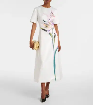 Leo Lin Caroline floral midi dress | Thumbnail 2