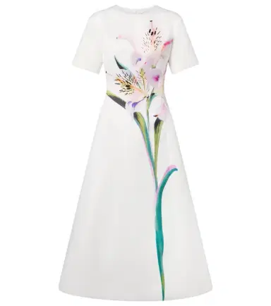Leo Lin Caroline floral midi dress | Thumbnail 1
