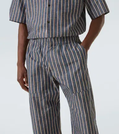 Bottega Veneta Striped bowling shirt | Thumbnail 2 Bottega Veneta Striped bowling shirt | Thumbnail 2