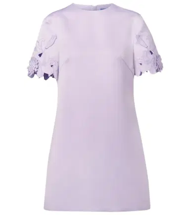 Leo Lin Aurie floral-appliqué minidress | Thumbnail 1