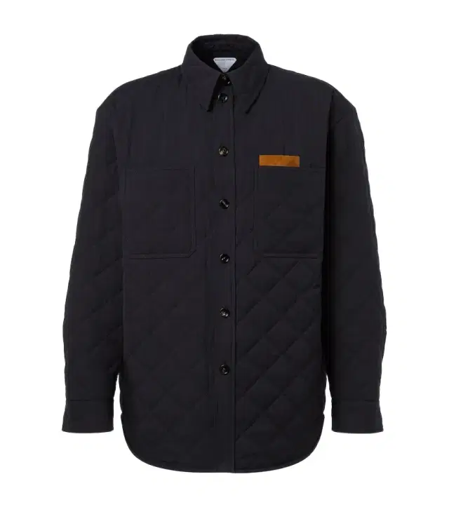 Bottega Veneta Quilted cotton-blend overshirt
