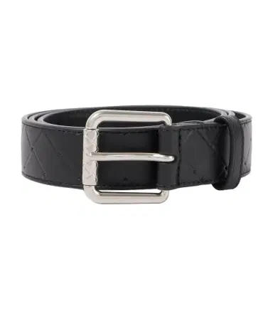 Bottega Veneta Intrecciato Stamp 35mm leather belt | Thumbnail 1