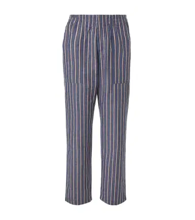 Bottega Veneta Striped cotton-blend wide-leg pants | Thumbnail 1