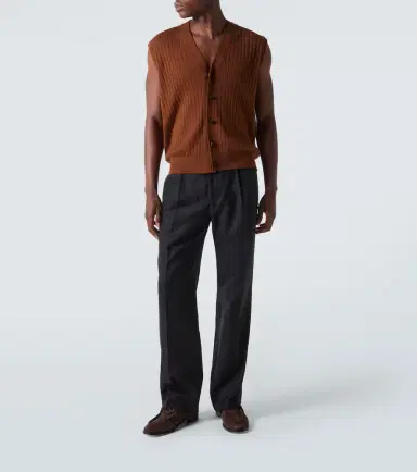 Bottega Veneta Ribbed-knit wool sweater vest | Thumbnail 4