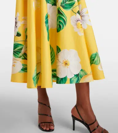 Leo Lin Zara floral cotton shirt dress | Thumbnail 6