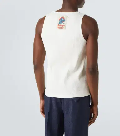 Bottega Veneta Cotton-blend jersey tank top | Thumbnail 5