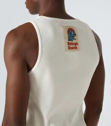 Bottega Veneta Cotton-blend jersey tank top | Thumbnail 6