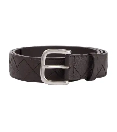 Bottega Veneta Intrecciato leather belt | Thumbnail 1