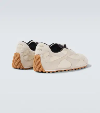 Bottega Veneta Orbit Flash suede-trimmed sneakers | Thumbnail 3 Bottega Veneta Orbit Flash suede-trimmed sneakers | Thumbnail 3