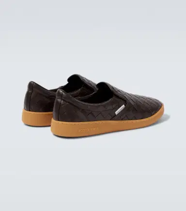 Bottega Veneta Sawyer Intrecciato leather slip-on shoes | Thumbnail 5