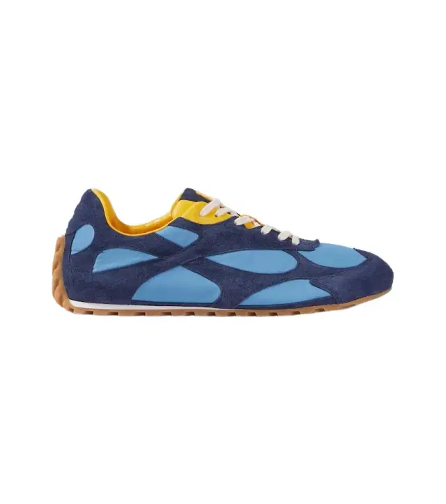 Orbit Flash suede-trimmed sneakers Orbit Flash suede-trimmed sneakers