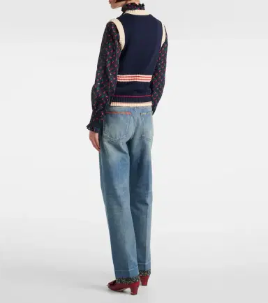Valentino Chez cotton sweater vest | Thumbnail 2