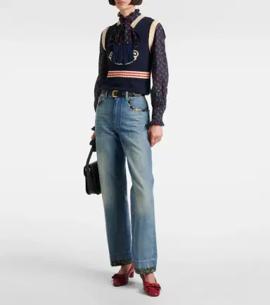 Valentino Chez cotton sweater vest | Thumbnail 3