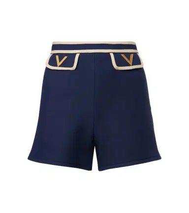 Valentino Crepe Couture VGold high-rise shorts | Thumbnail 1