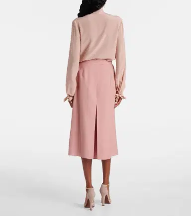 Valentino High-rise wide-leg skort | Thumbnail 5
