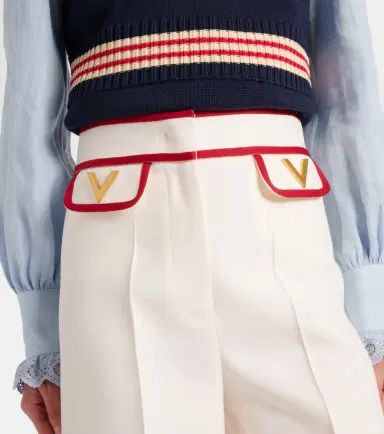 Valentino Crêpe Couture wide-leg pants | Thumbnail 3