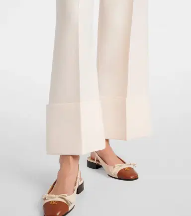 Valentino Crêpe Couture wide-leg pants | Thumbnail 5