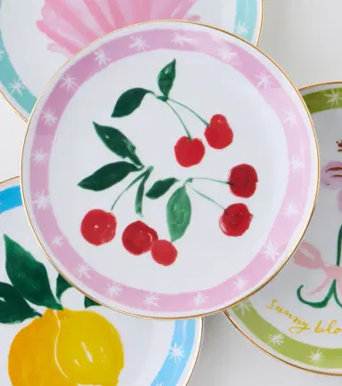Bitossi Con Amore set of 4 porcelain plates | Thumbnail 2