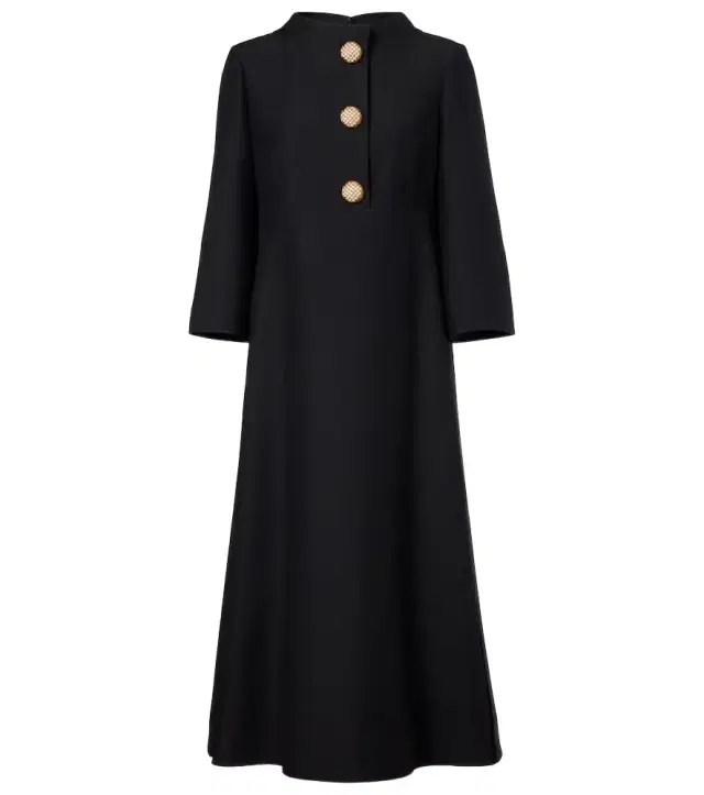 Valentino Crepe Couture midi dress
