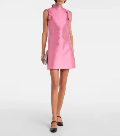 Valentino Silk shantung minidress | Thumbnail 2