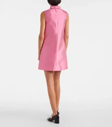 Valentino Silk shantung minidress | Thumbnail 3