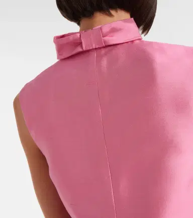 Valentino Silk shantung minidress | Thumbnail 6
