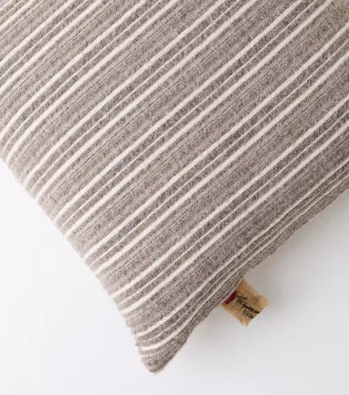 The House of Lyria Gurghi striped wool and cotton cushion | Thumbnail 5