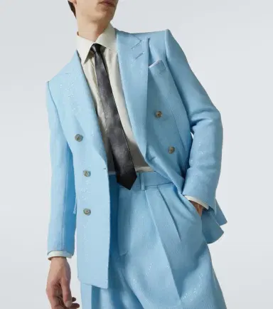 Tom Ford Sequined wool-blend suit jacket | Thumbnail 4