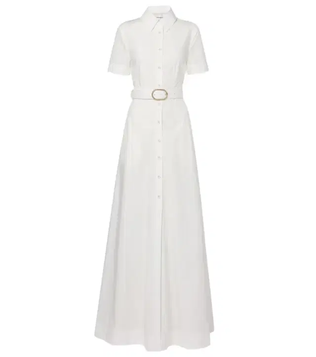 Roland Mouret Cotton poplin shirt dress