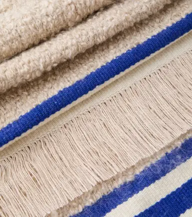 The House of Lyria Distinto mohair-blend throw | Thumbnail 3