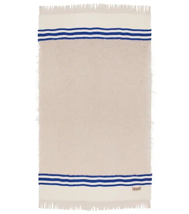 The House of Lyria Distinto mohair-blend throw