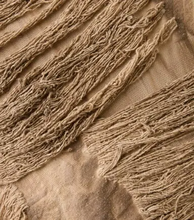 The House of Lyria Bolma wool and cotton pillow | Thumbnail 3