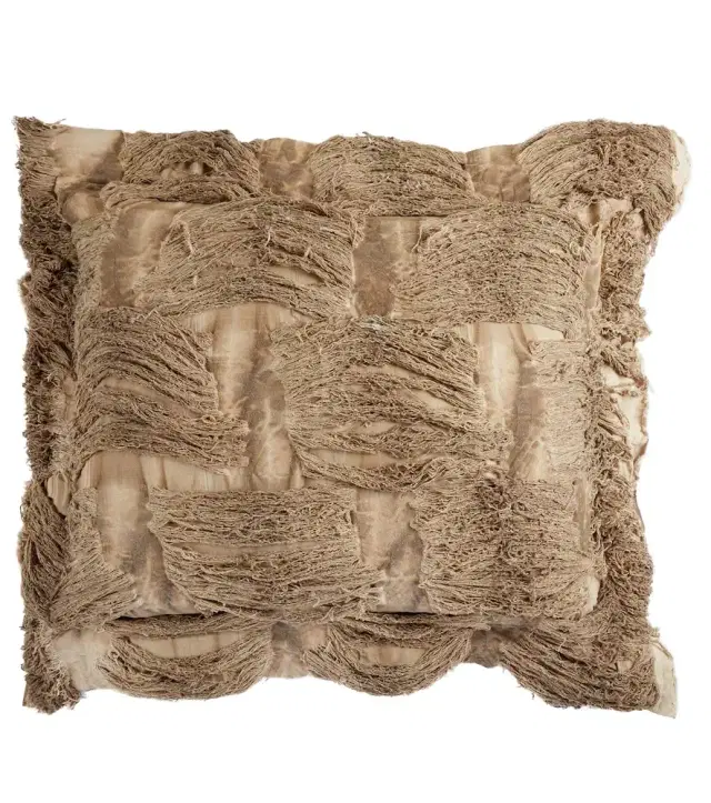 The House of Lyria Bolma wool and cotton pillow