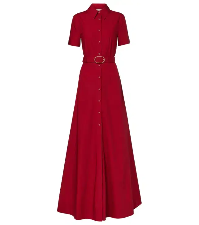 Roland Mouret Cotton poplin shirt dress