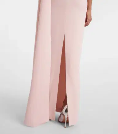 Roland Mouret Embellished one-shoulder cady gown | Thumbnail 2