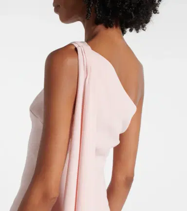 Roland Mouret Embellished one-shoulder cady gown | Thumbnail 3