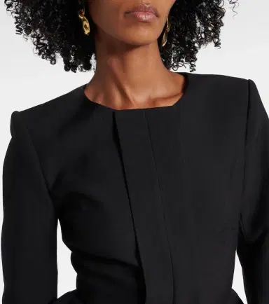 Roland Mouret Peplum crêpe jacket | Thumbnail 2 Roland Mouret Peplum crêpe jacket | Thumbnail 2