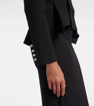 Roland Mouret Peplum crêpe jacket | Thumbnail 5 Roland Mouret Peplum crêpe jacket | Thumbnail 5