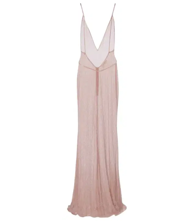 The New Arrivals Ilkyaz Ozel Claudie sequined sheer gown