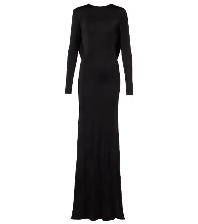 The New Arrivals Ilkyaz Ozel Roisin draped open-back gown