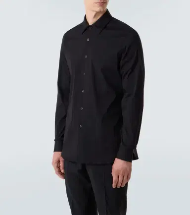 Prada Cotton-blend shirt | Thumbnail 3 Prada Cotton-blend shirt | Thumbnail 3