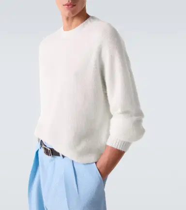 Tom Ford Scottish Teasel cashmere sweater | Thumbnail 3 Tom Ford Scottish Teasel cashmere sweater | Thumbnail 3