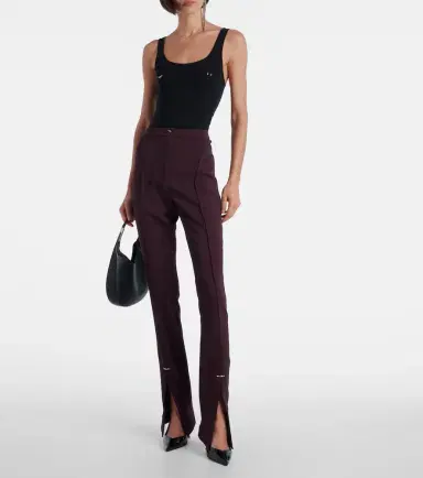 Mugler High-rise flared pants | Thumbnail 4