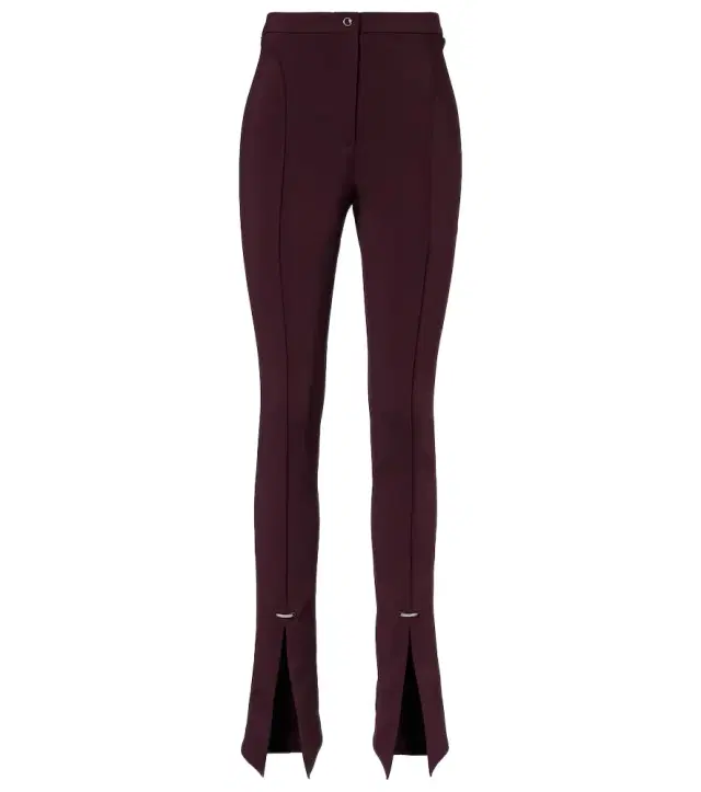 Mugler High-rise flared pants