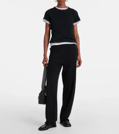 LESET Margo set of 3 cotton jersey T-shirts | Thumbnail 2