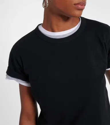 LESET Margo set of 3 cotton jersey T-shirts | Thumbnail 5