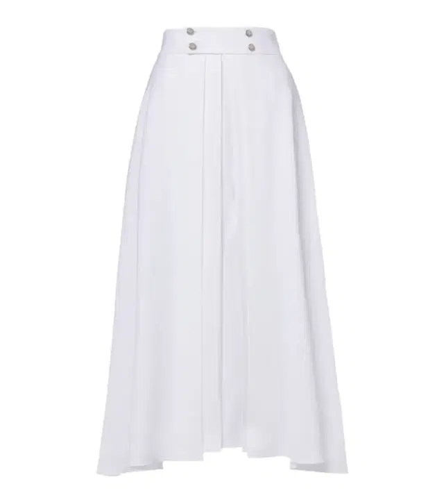 Loro Piana Petra pleated linen maxi skirt