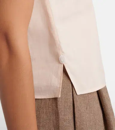 Loro Piana Milly ramie vest | Thumbnail 2