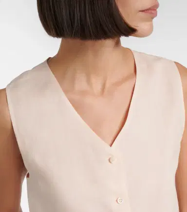 Loro Piana Milly ramie vest | Thumbnail 5