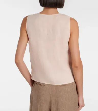 Loro Piana Milly ramie vest | Thumbnail 6